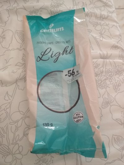 Patatas chips light Patatas chips light