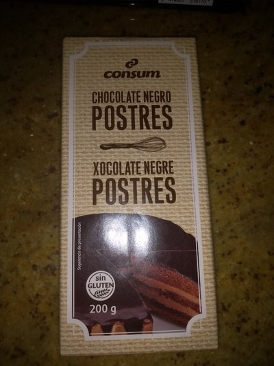 Chocolate negro postres Chocolate negro postres