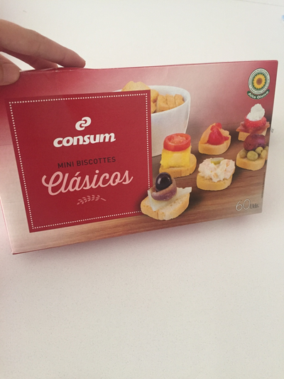 Mini biscotes clásicos Mini biscotes clásicos