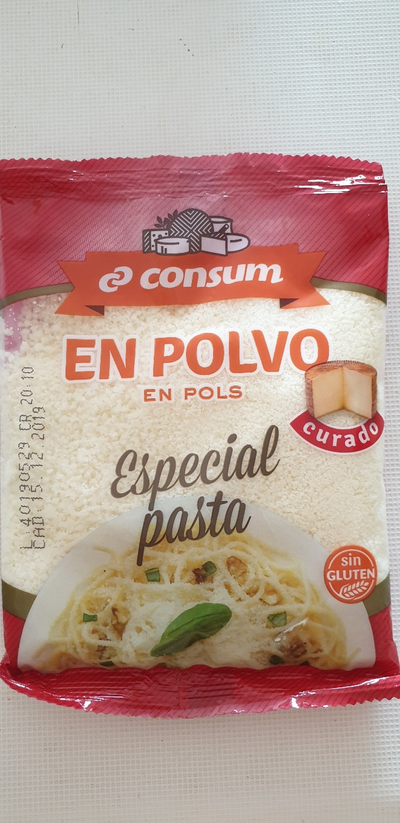 Queso rallado curado Queso rallado curado