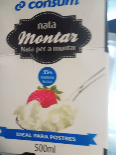 Nata para montar Nata para montar