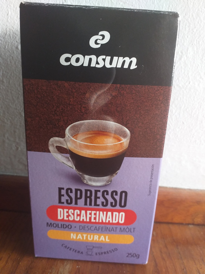 Café espresso descafeinado Café espresso descafeinado