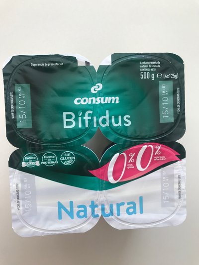 Yogur con bifidus 0% Yogur con bifidus 0%