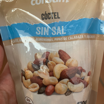 Cóctel de frutos secos sin sal Cóctel de frutos secos sin sal