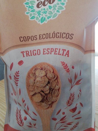 Copos ecológicos de trigo espelta Copos ecológicos de trigo espelta