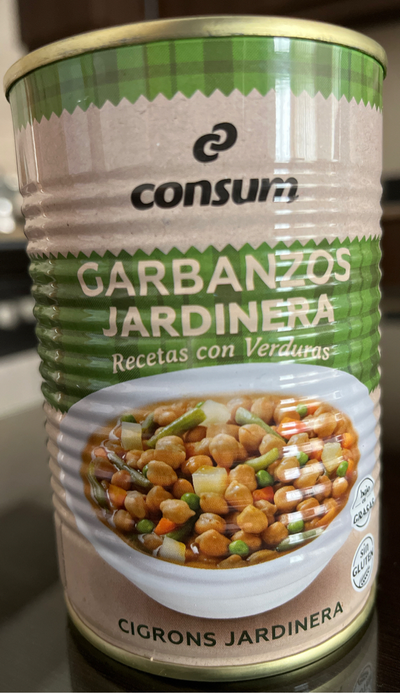 Garbanzos Jardinera Garbanzos Jardinera