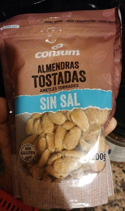 Almendras tostadas Almendras tostadas