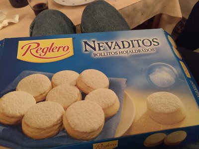 Nevaditos bollitos hojaldrados Nevaditos bollitos hojaldrados