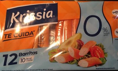 Barritas de surimi Barritas de surimi