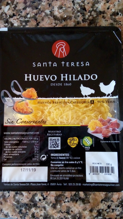 Huevo hilado Huevo hilado