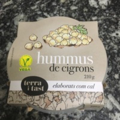 Hummus de garbanzos Hummus de garbanzos