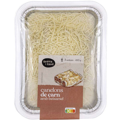 TERRA I TAST Canelones De Carne TERRA I TAST Canelones De Carne