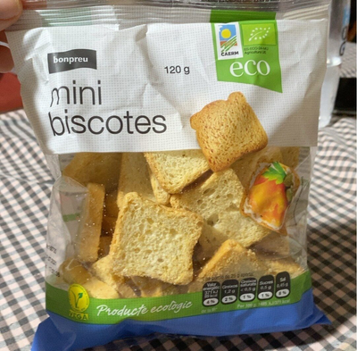 BONPREU Mini Biscotes Ecológicos BONPREU Mini Biscotes Ecológicos