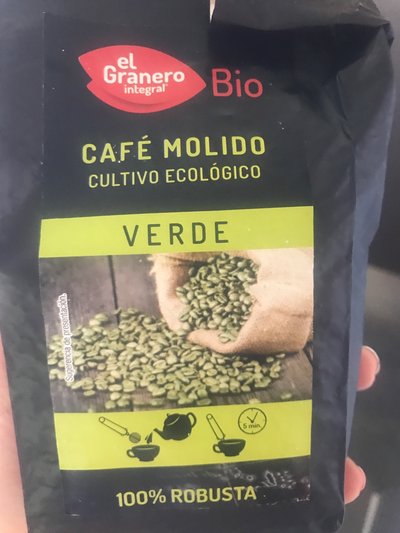 Café verde molido Café verde molido