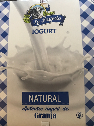 Yogur natural Yogur natural