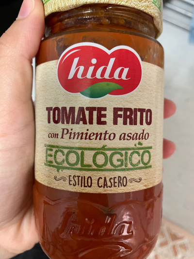 Tomate frito con pimiento asado Tomate frito con pimiento asado