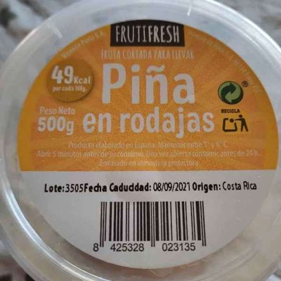 Piña en rodajaa Piña en rodajaa