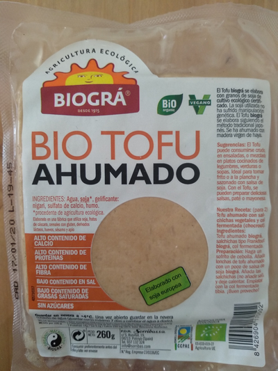 Tofu ahumado Tofu ahumado