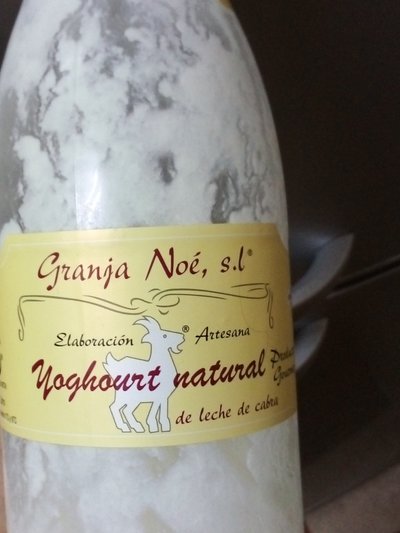 Yogur natural de leche de cabra Yogur natural de leche de cabra