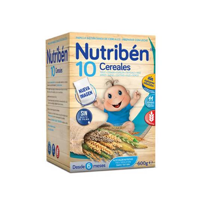 NUTRIBEN Papillas De 10 Cereales NUTRIBEN Papillas De 10 Cereales