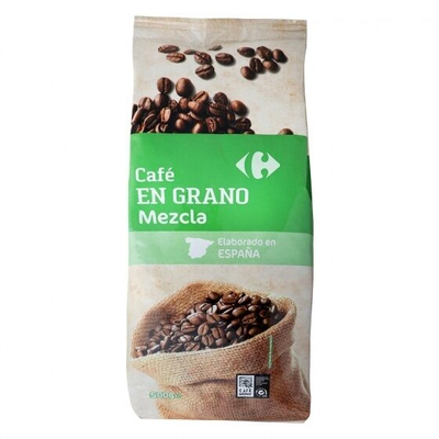 Café Grano Mezcla Carrefour 500 G. Café Grano Mezcla Carrefour 500 G.