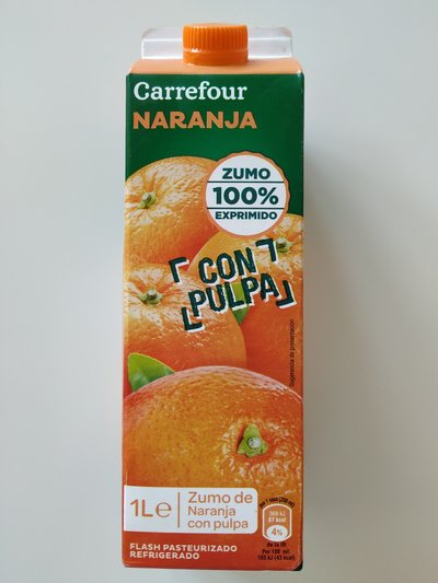 Zumo 100% exprimido Zumo 100% exprimido