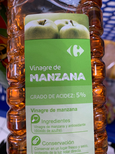 Vinagre de manzana Vinagre de manzana