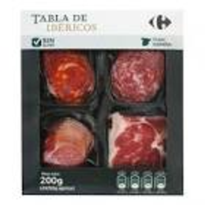 Tabla Ibéricos (paleta+lomo+chorizo+salchichón) Tabla Ibéricos (paleta+lomo+chorizo+salchichón)