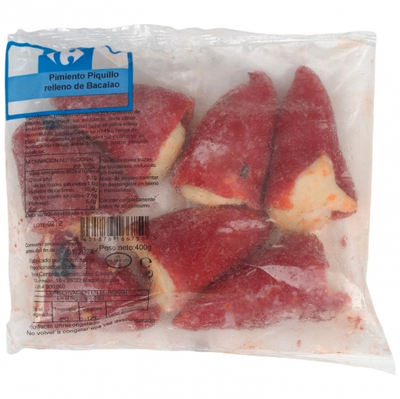 Pimiento Del Piquillo Relleno De Bacalao Congelados Carrefour 400 G Pimiento Del Piquillo Relleno De Bacalao Congelados Carrefour 400 G