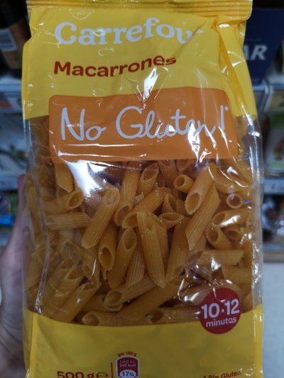 Macarrones sin gluten Macarrones sin gluten