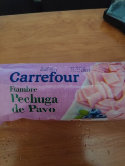 Fiambre pechuga de pavo Fiambre pechuga de pavo