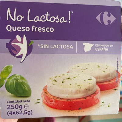 Queso fresco sin lactosa Queso fresco sin lactosa