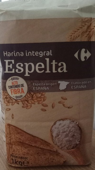 Harina integral de espelta Harina integral de espelta