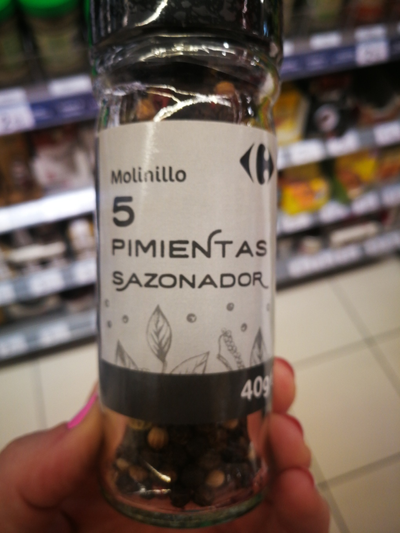 5 pimientas sazonador 5 pimientas sazonador