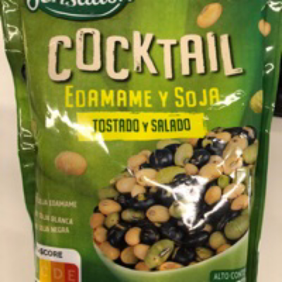 Edamame y soja tostado y salado Edamame y soja tostado y salado