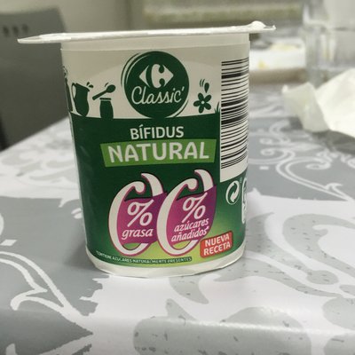 Yogur natural Bífidus Yogur natural Bífidus