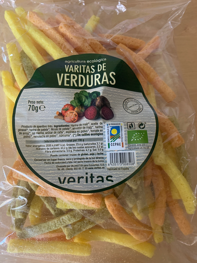 Varitas de verduras Varitas de verduras