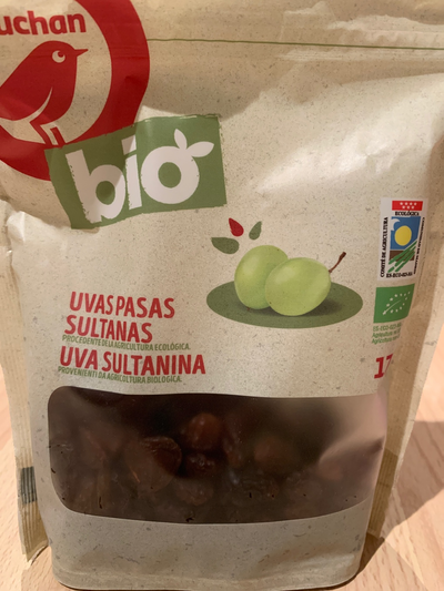 Uva pasa sultana Uva pasa sultana