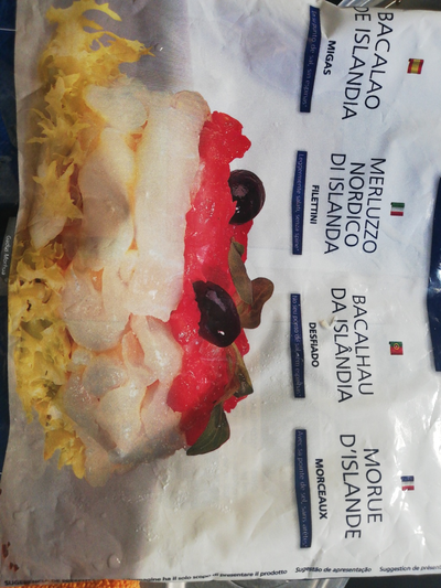 Bacalao de islandia Bacalao de islandia