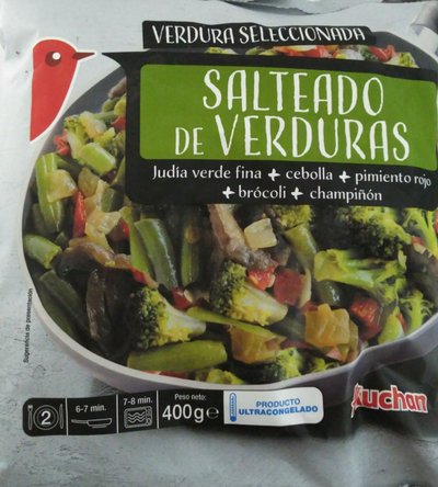 Salteado de verduras Salteado de verduras