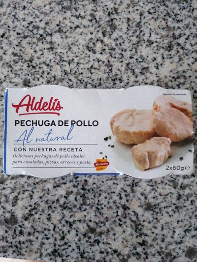 Pechuga de pollo al natural Pechuga de pollo al natural