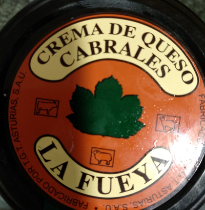 Crema de queso de cabrales Crema de queso de cabrales