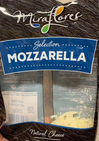 Queso Mozzarella Rallado Queso Mozzarella Rallado