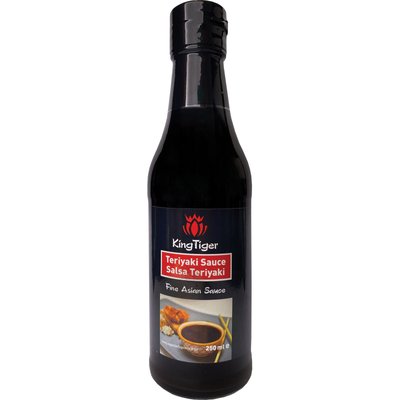 Salsa Teriyaki King Tiger Botella 250 Ml. Salsa Teriyaki King Tiger Botella 250 Ml.