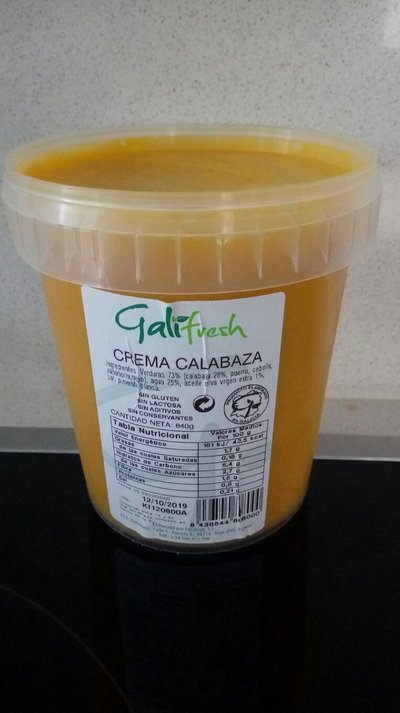 Crema calabaza Crema calabaza