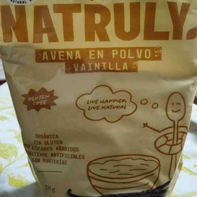 Avena en polvo: vainilla