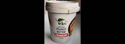 Organic Peanut Butter Crunchy Organic Peanut Butter Crunchy