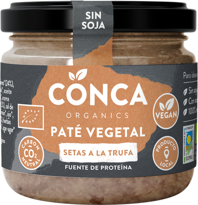 Paté de setas a la trufa Paté de setas a la trufa