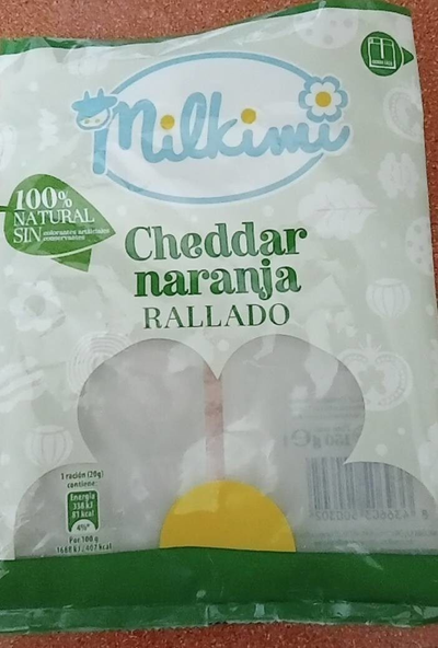 Queso Rallado Cheddar Naranja Queso Rallado Cheddar Naranja