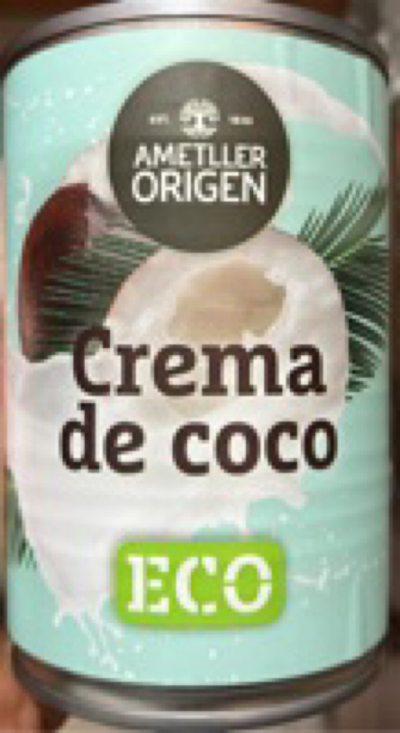 Crema de coco Crema de coco